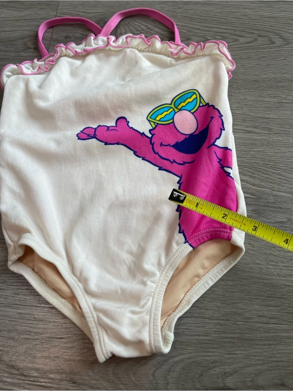 Vtg 2002 Elmo Sesame Street bathing suit